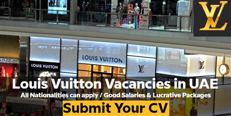 louis vuitton careers.